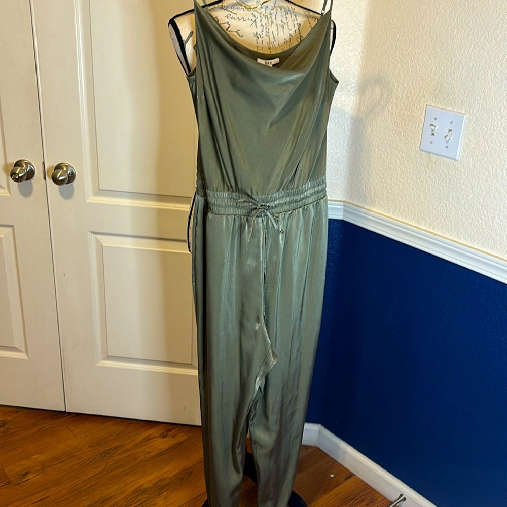 Brand new gorgeous silky jogger jumpsuit